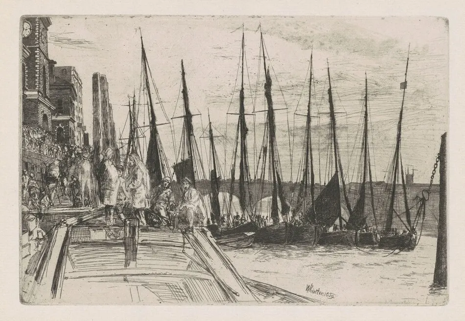 Billingsgate by James McNeill Whistler