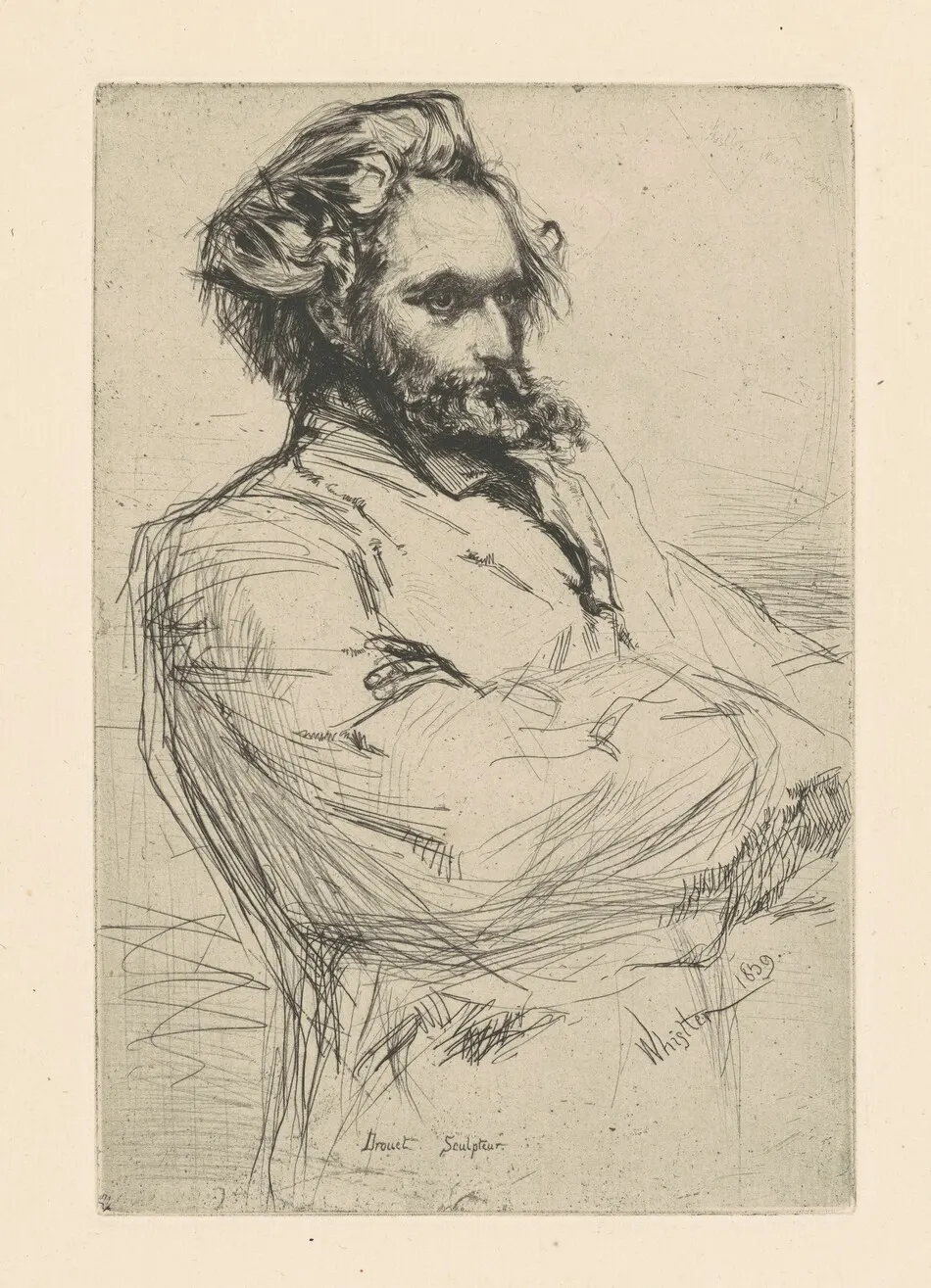 Drouet by James McNeill Whistler