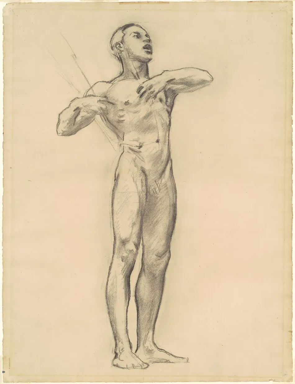 Study of Orpheus for "Classic and Romantic Art" by John Singer Sargent