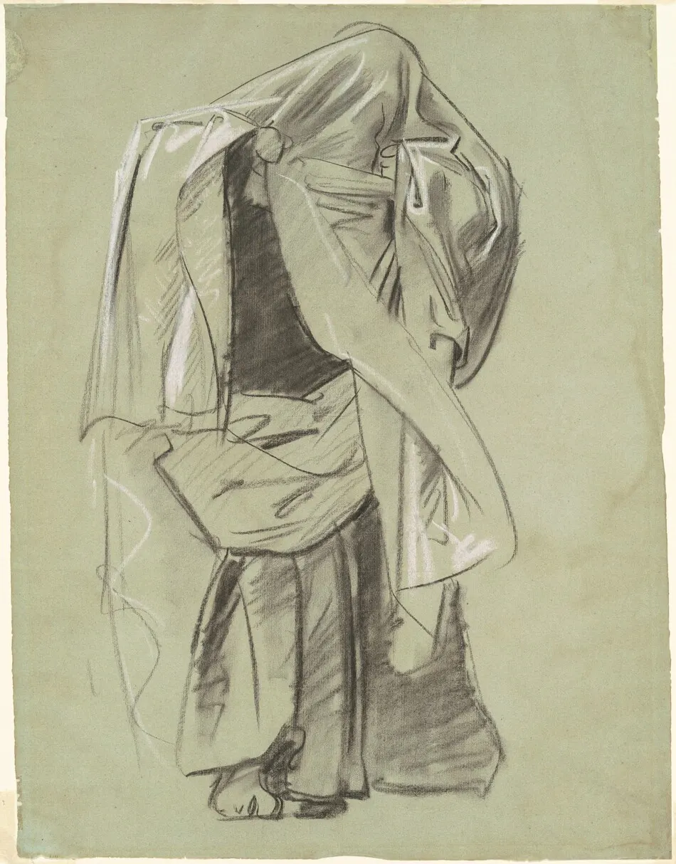Study for "Frieze of Prophets" by John Singer Sargent