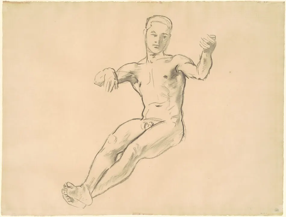 Study for "Arion" by John Singer Sargent