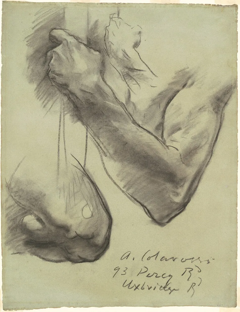 Studies for "Triumph of Religion" by John Singer Sargent