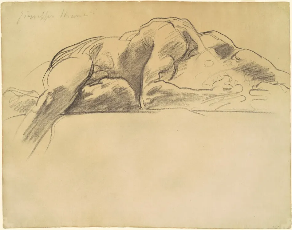Study for "Hell" by John Singer Sargent