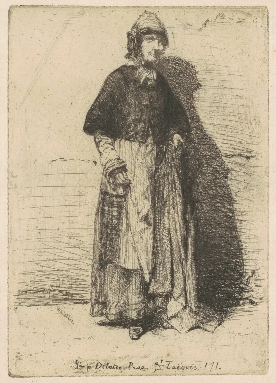 La Mère Gérard by James McNeill Whistler