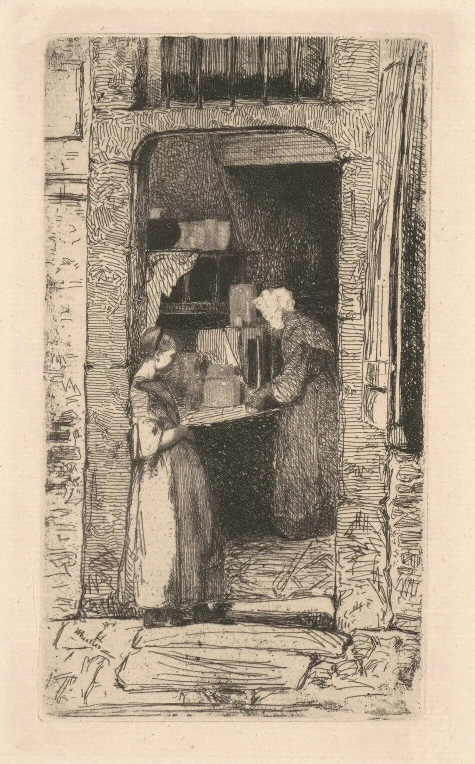La Marchande de Moutarde by James McNeill Whistler