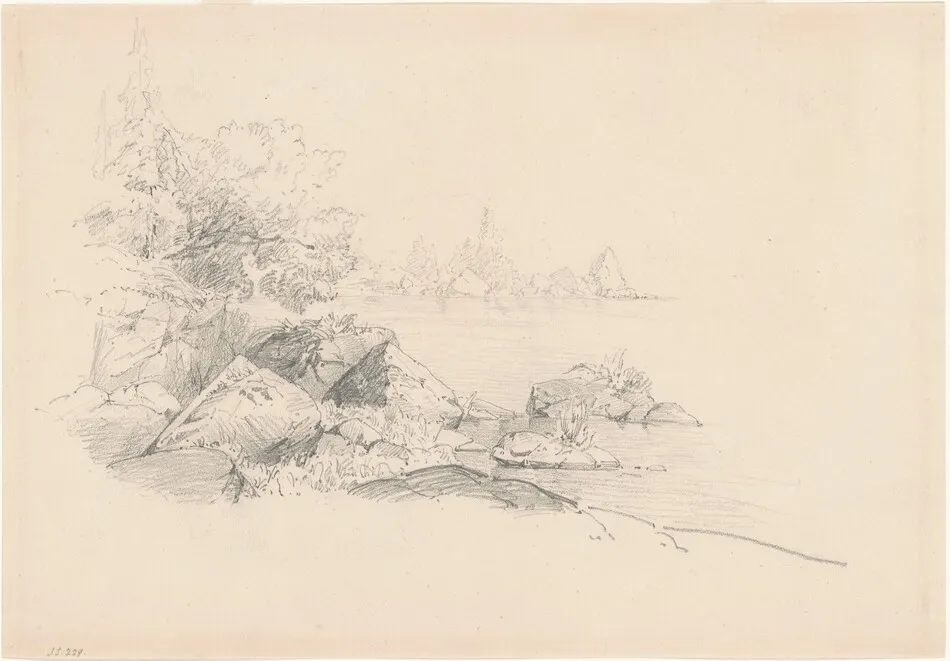 Lake Shore by John Singer Sargent