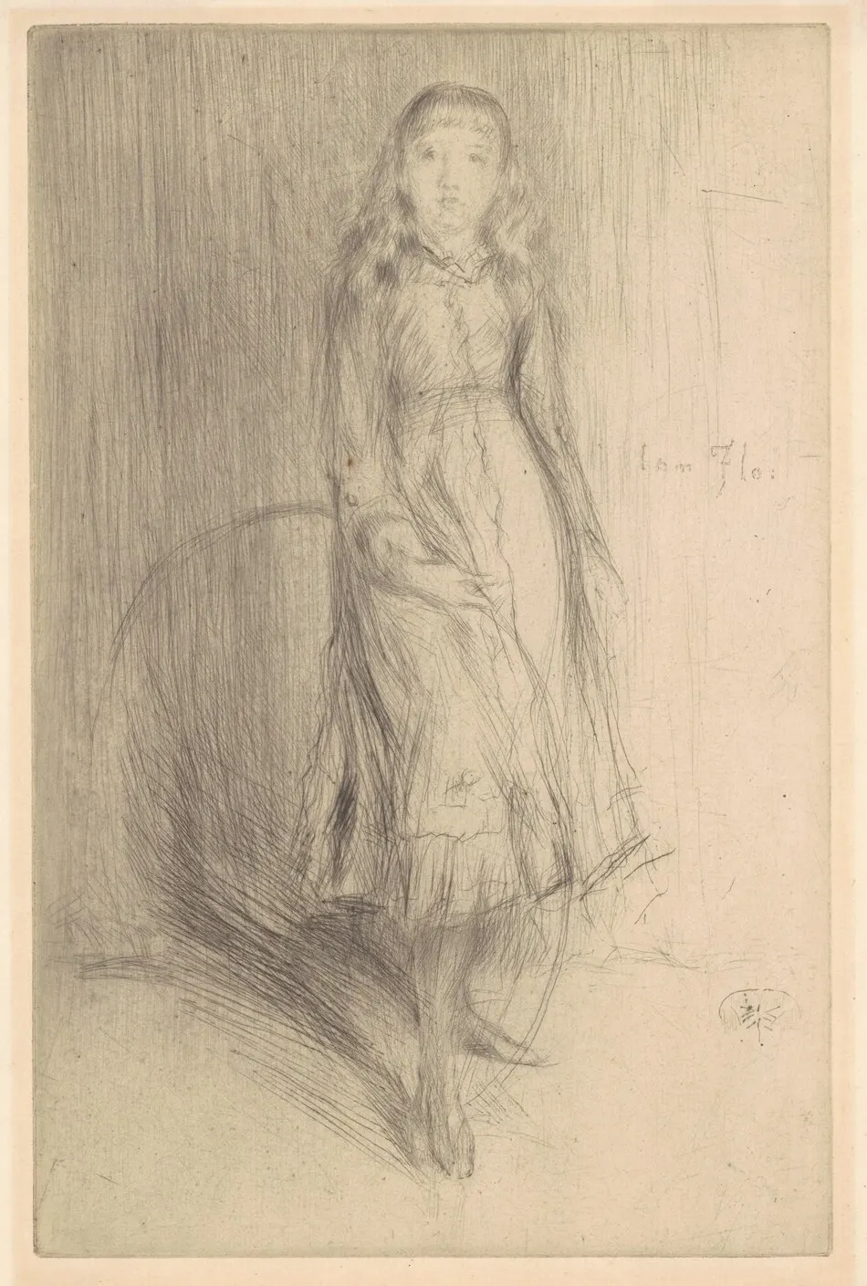 Florence Leyland by James McNeill Whistler