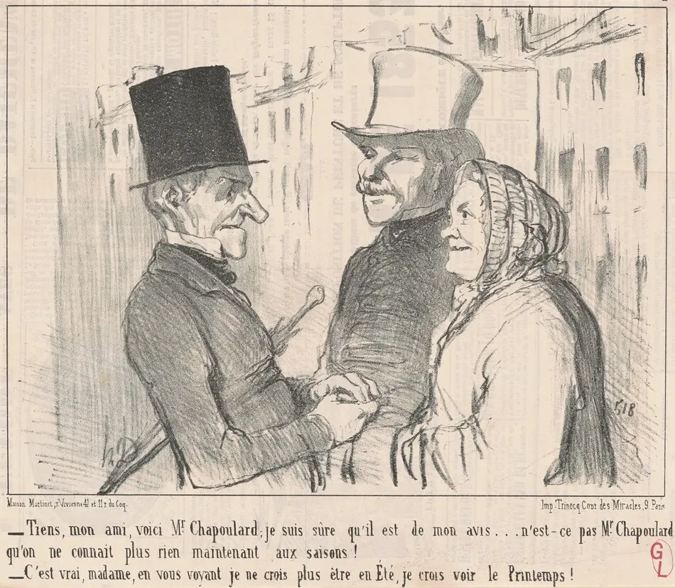 Tiens, mon ami, voici M. Chapoulard ... by Daumier, Honoré