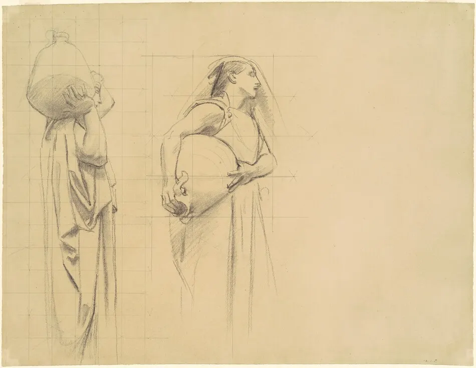 Study for "The Danaïdes" by John Singer Sargent