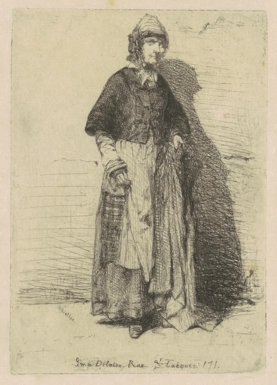 La Mère Gérard by James McNeill Whistler
