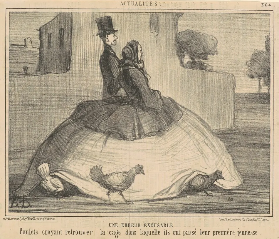 Une erreur excuable by Daumier, Honoré