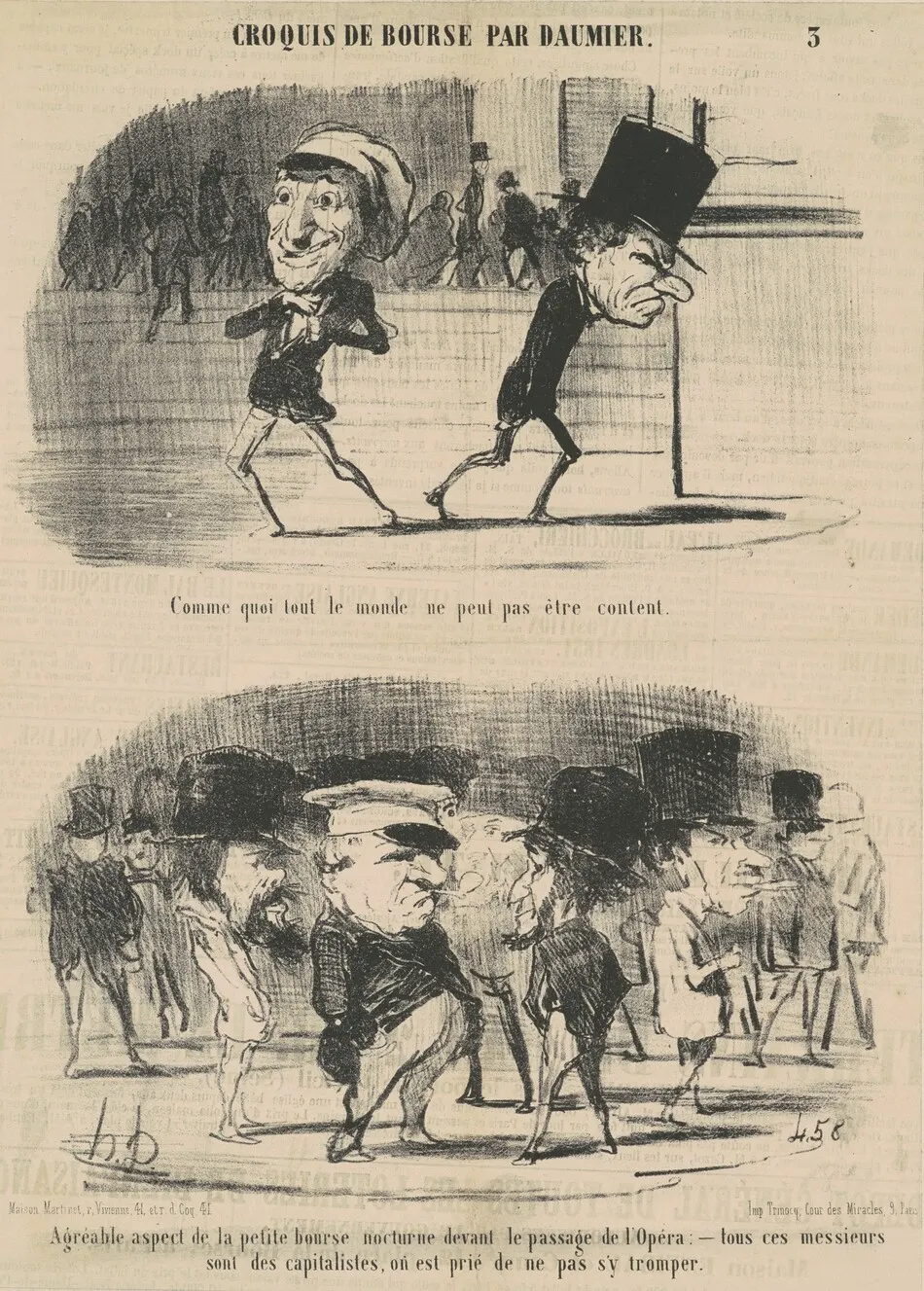 Comme quoi tout le monde de peut ... by Honoré Daumier