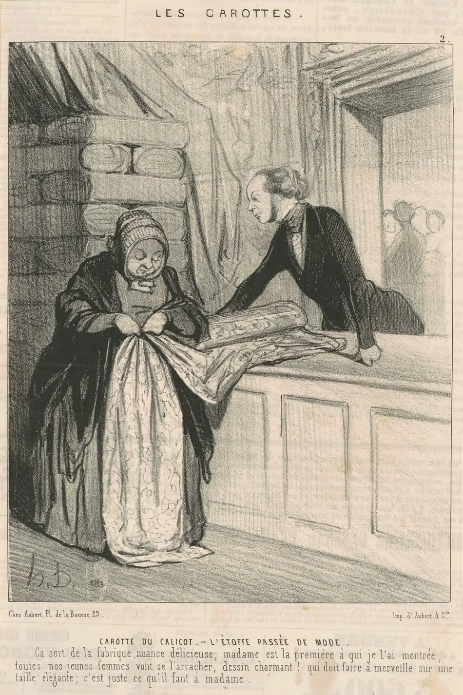 Carotte du calicot by Honoré Daumier
