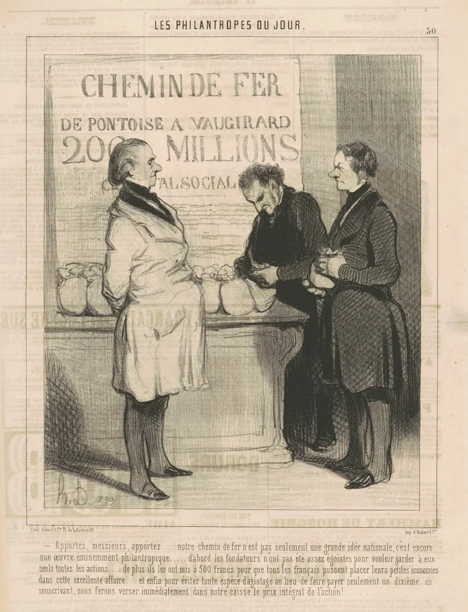 Apportez, messieurs, apportez ... by Honoré Daumier