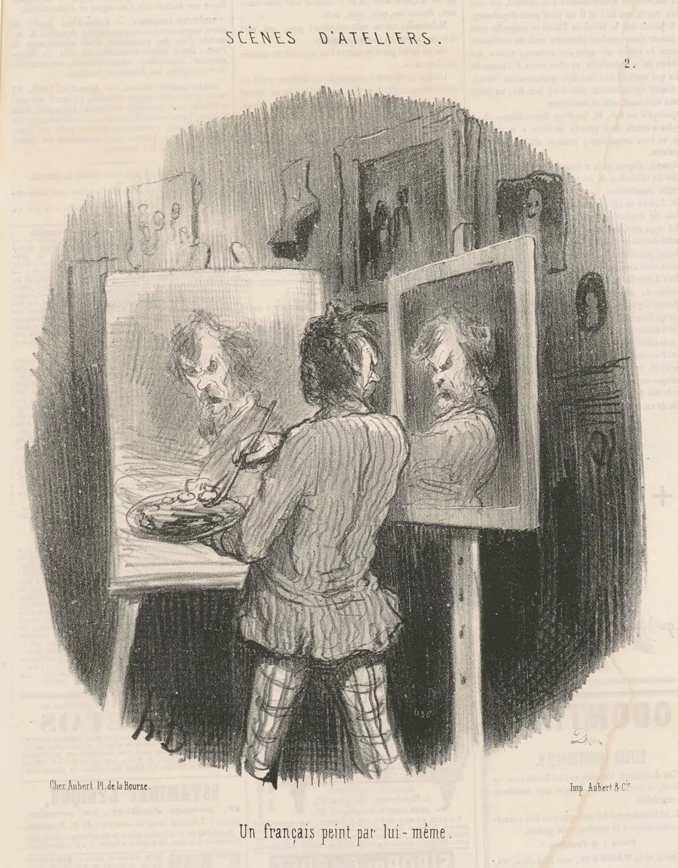 Un français peint par lui-même by Daumier, Honoré