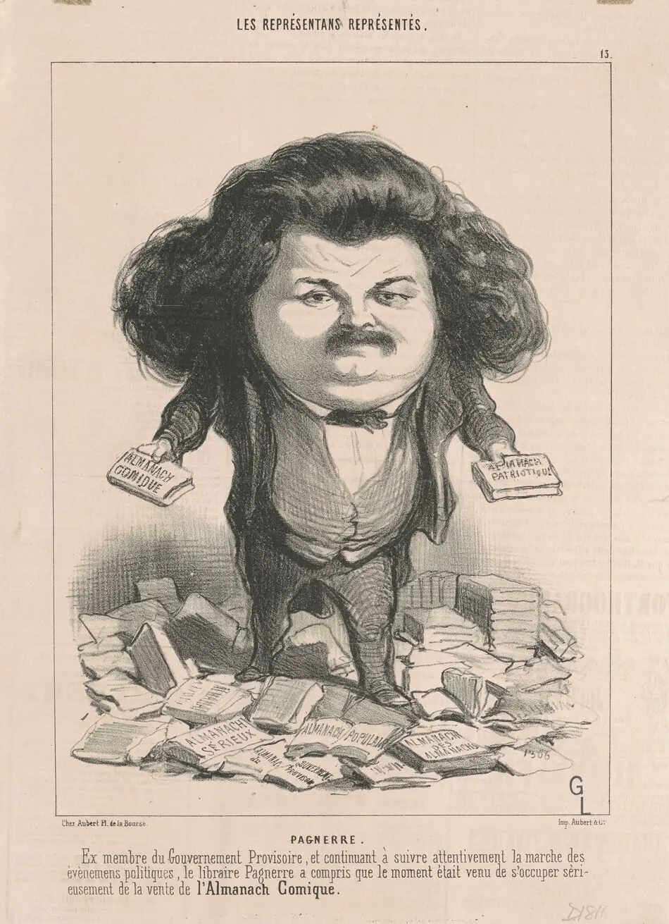 Ant. Laurent Pagnerre by Honoré Daumier