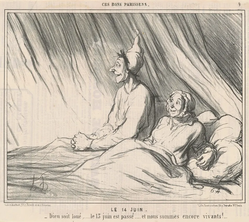 Le 14 Juin by Honoré Daumier