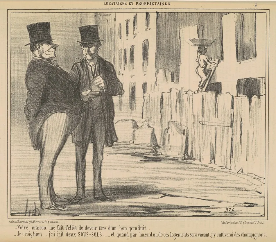 Votre maison me fait l'effet de devoir ... by Daumier, Honoré