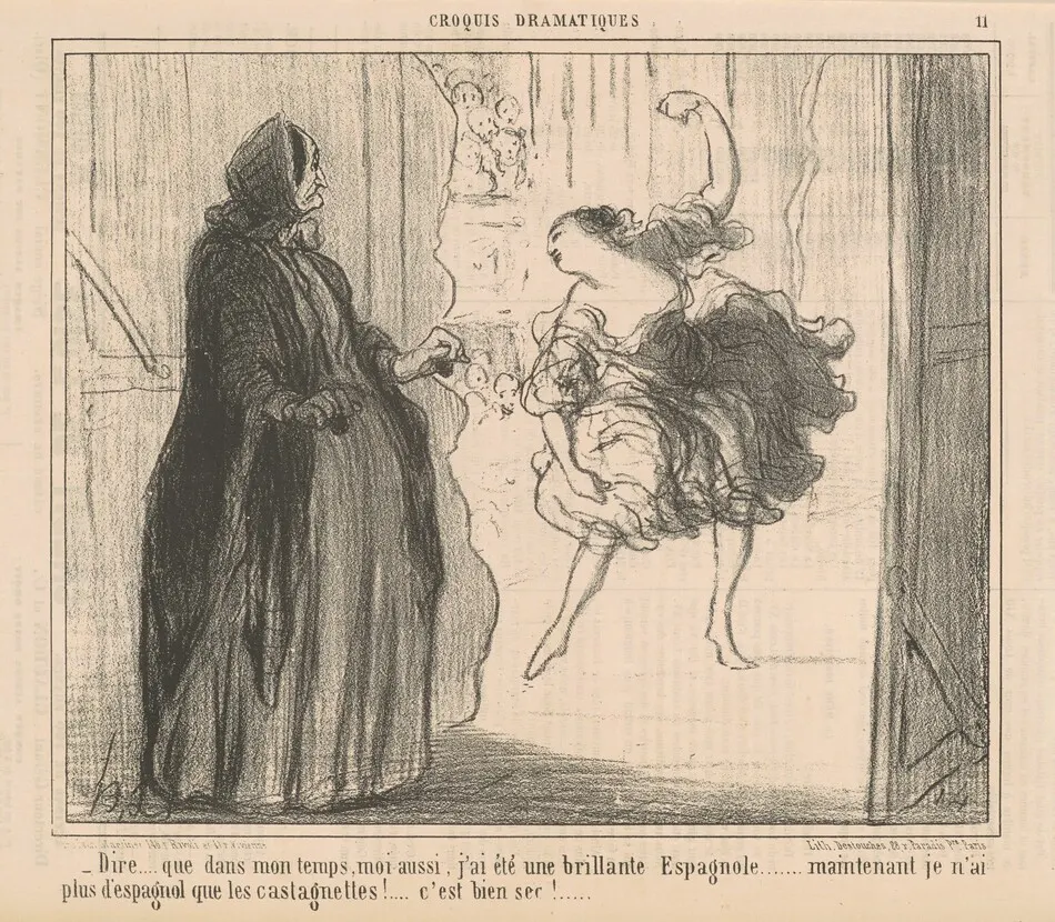 Dire que dans mon temps, moi aussi ... by Honoré Daumier