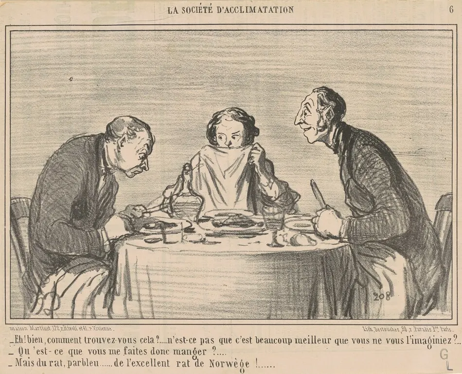 Eh! Bien, comment trouvez-vous cela? by Honoré Daumier