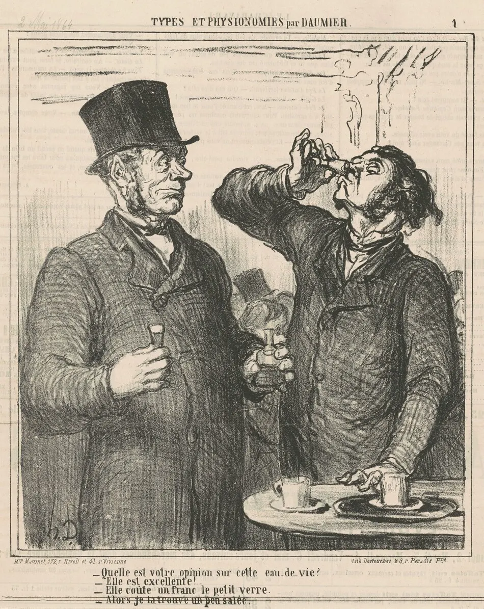 Quelle est votre opinion sur ... by Honoré Daumier