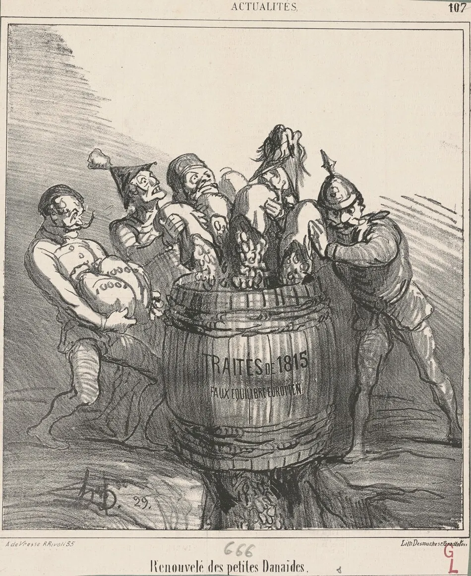 Renouvelé des petites Danaides by Daumier, Honoré