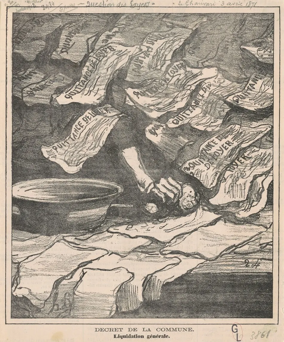 Décret de la commune by Honoré Daumier