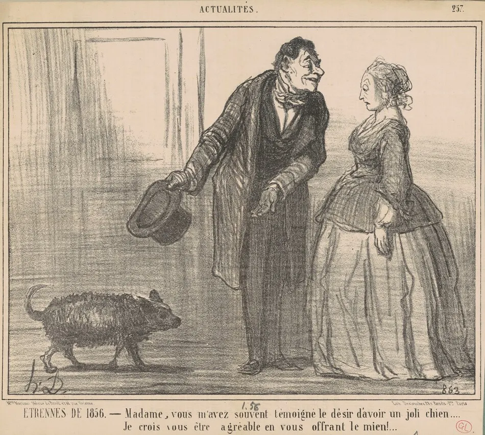 Etrennes de 1856 ... by Honoré Daumier