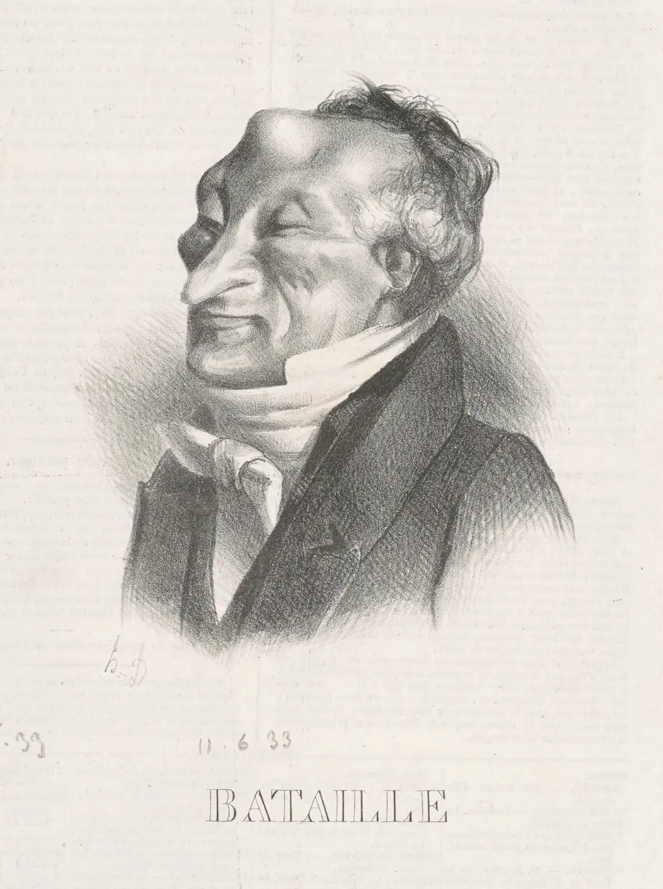 Bataille (Alex. Simon Pataille) by Honoré Daumier