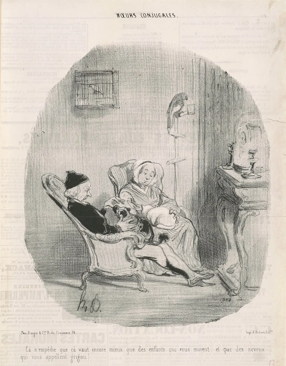 Ça n'empêche que ça vaut encore mieux.... by Honoré Daumier
