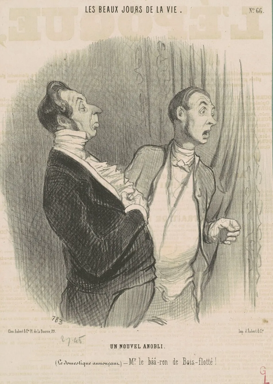 Un nouvel anobli by Daumier, Honoré