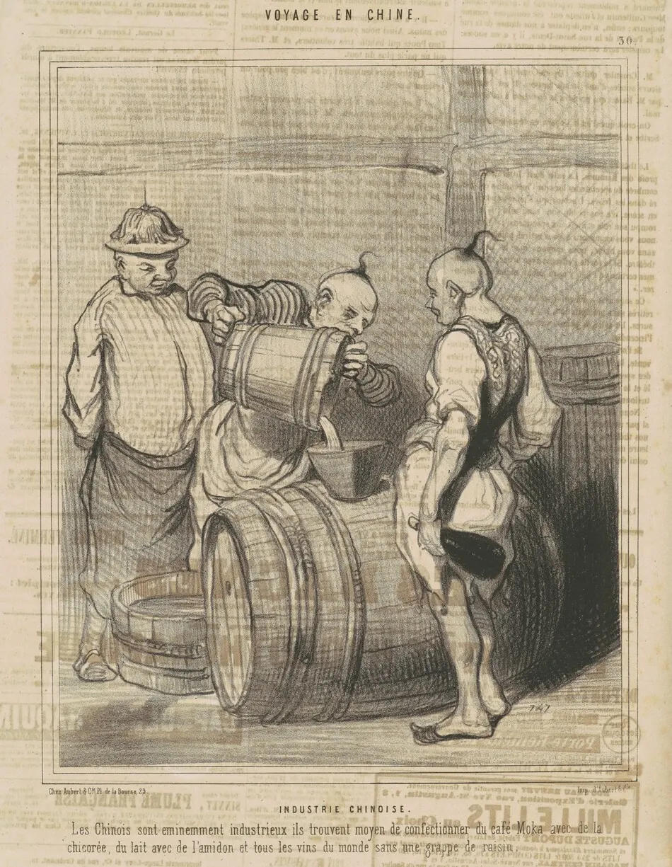 Industrie chinoise by Honoré Daumier