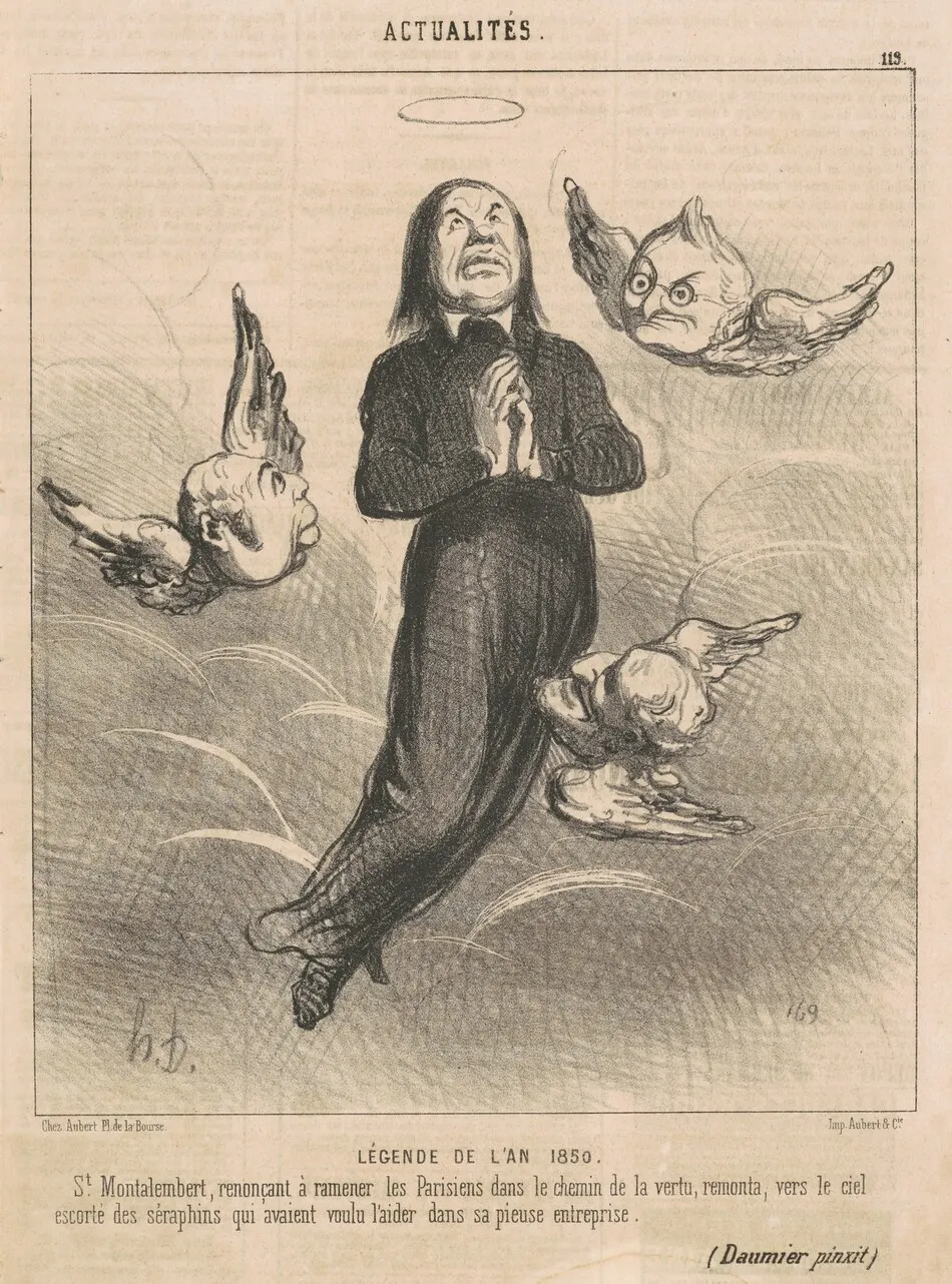 Lègende de l'an 1850 by Honoré Daumier