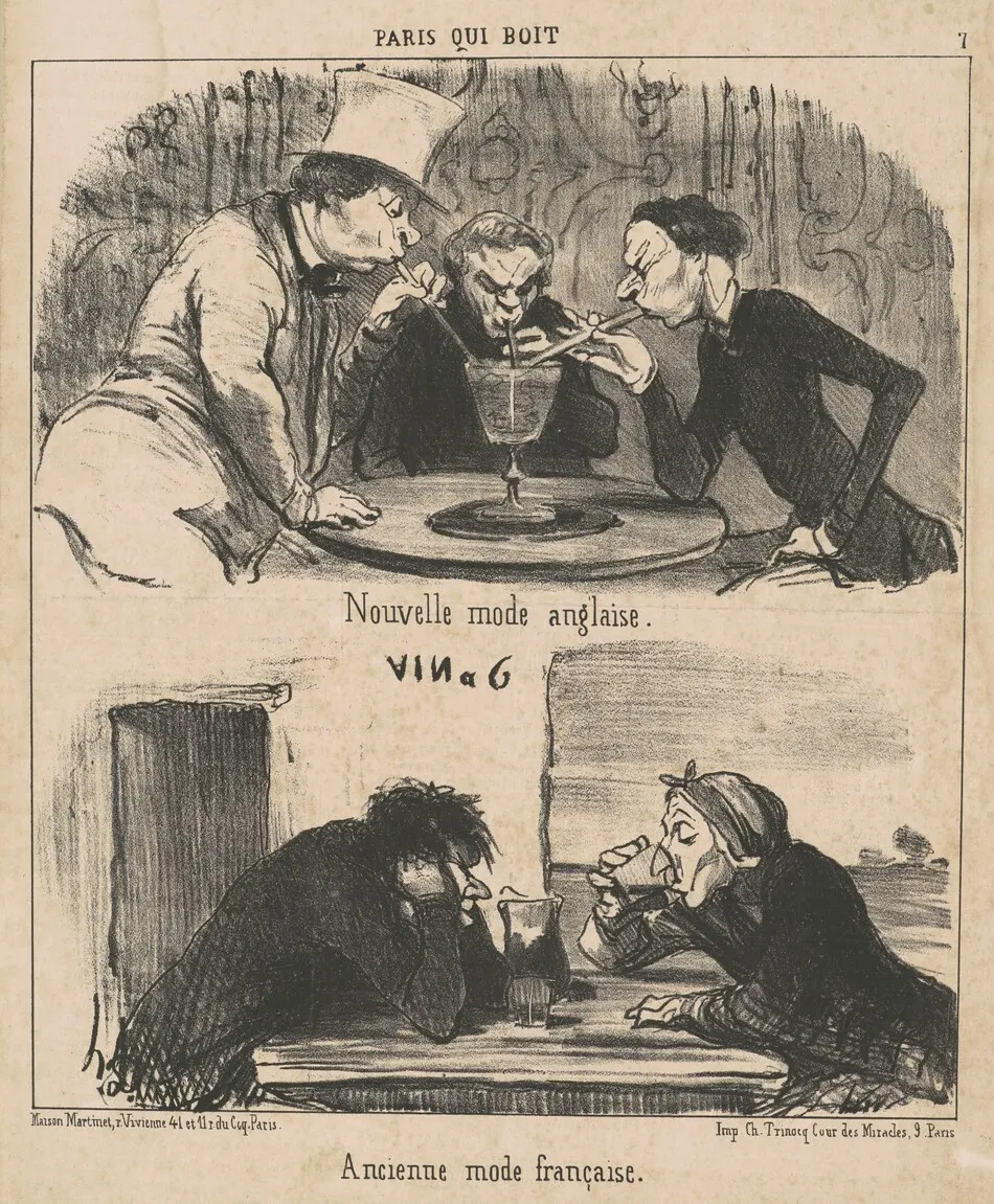 Nouvelle mode anglaise by Honoré Daumier