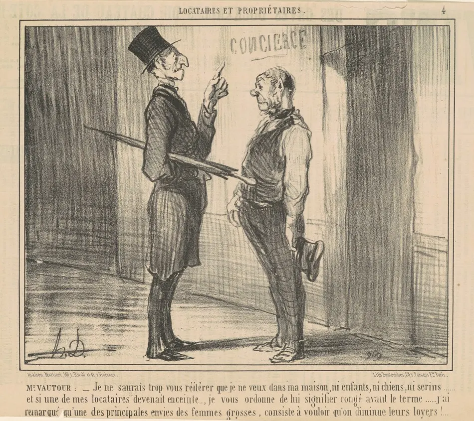 M. Vautour: Je ne saurais trop ... by Honoré Daumier