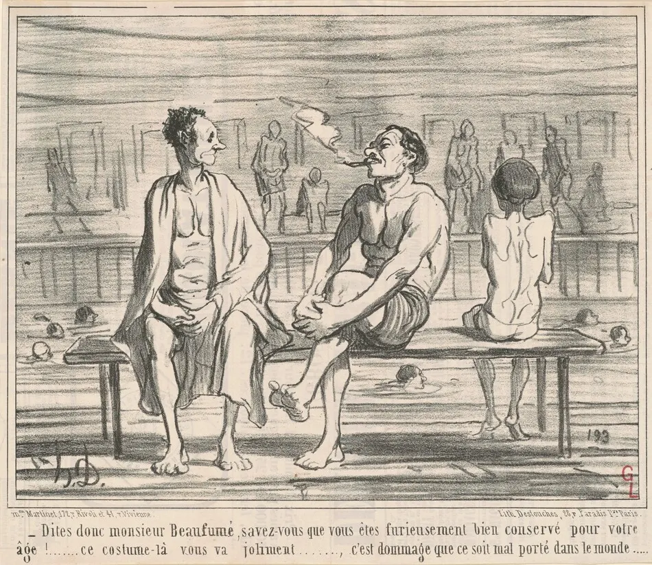 Dites donc, monsieur Beaufumé ... by Honoré Daumier