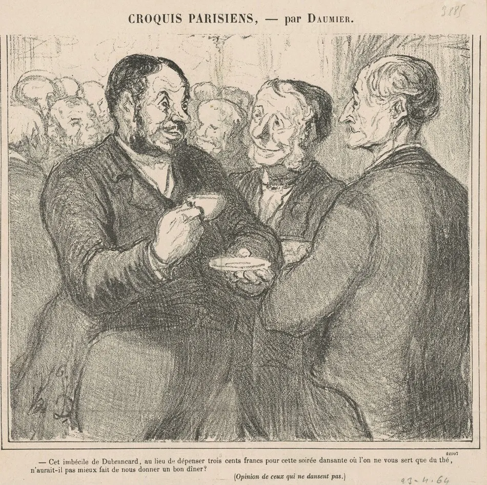 Cet imbécile de Dubrancart ... by Honoré Daumier