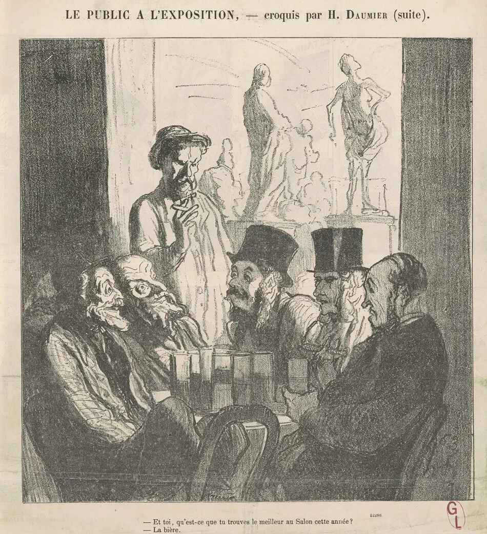 Et toi, qu'est-ce que tu trouves de meilleur ... by Honoré Daumier