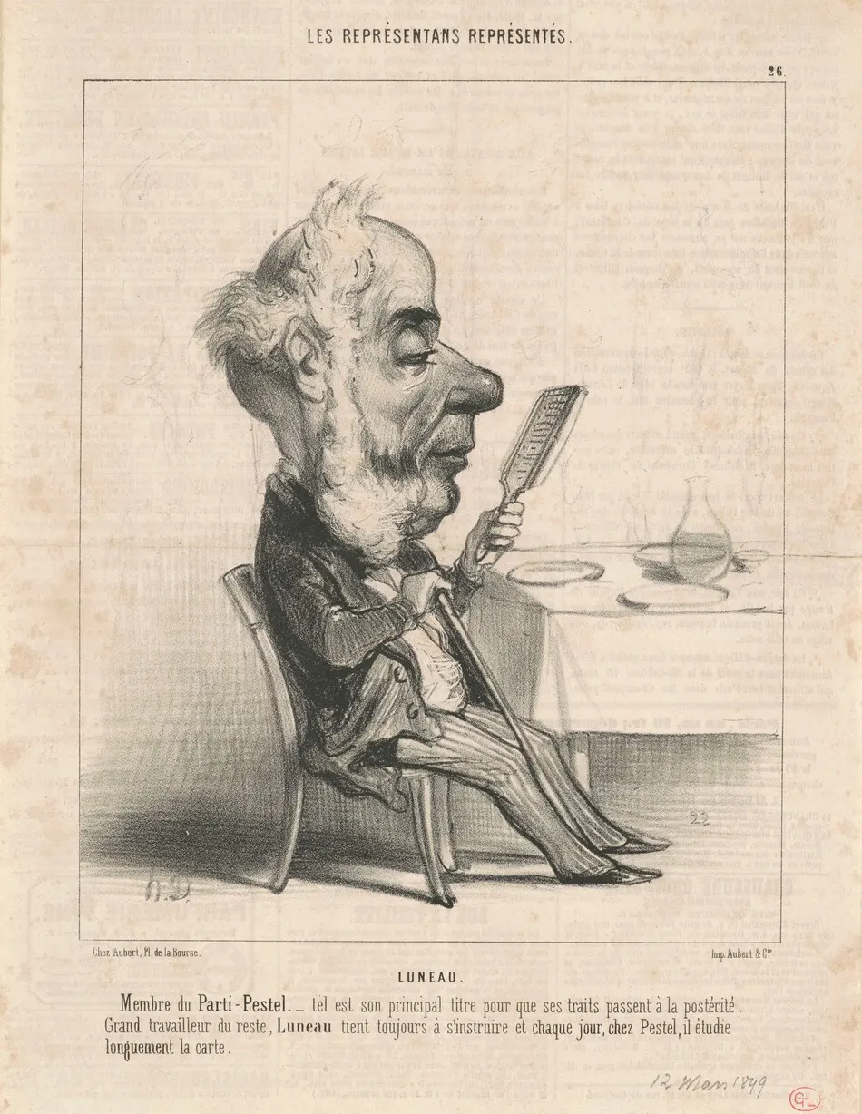Luneau by Honoré Daumier