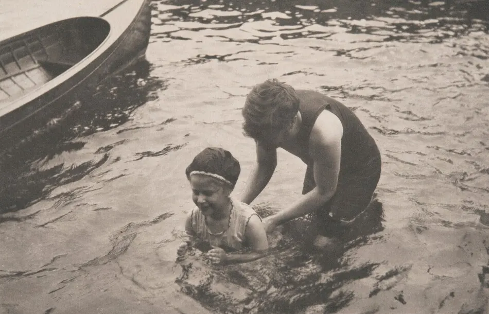 The Swimming Lesson by Alfred Stieglitz