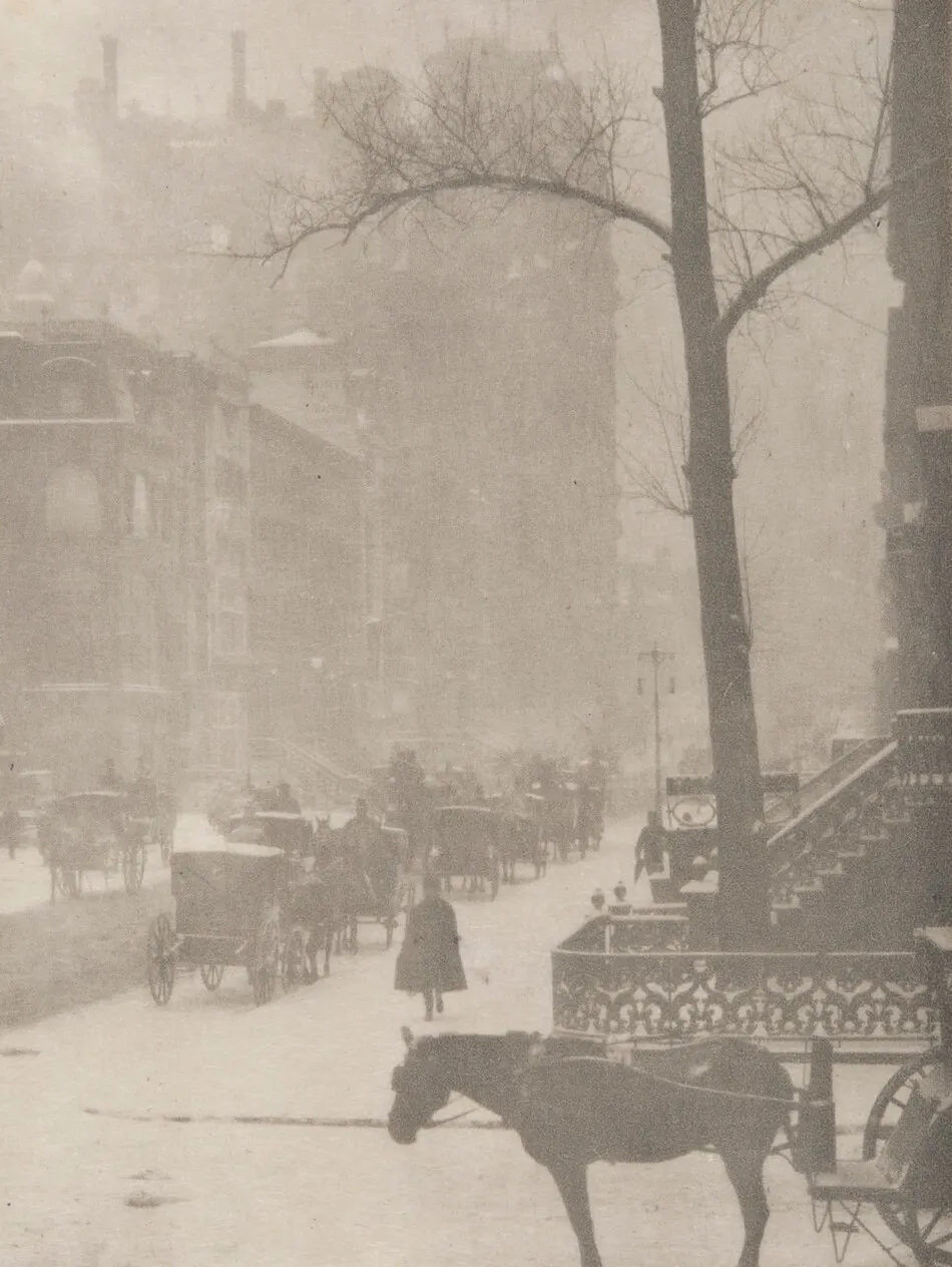 The Street—Design for a Poster by Alfred Stieglitz