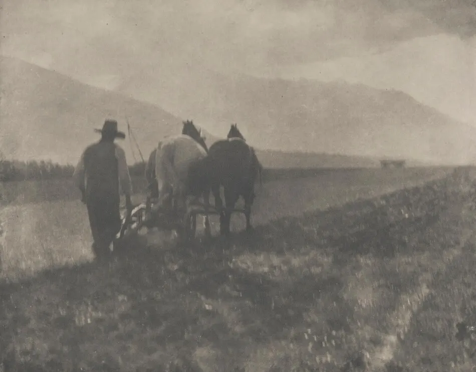 Ploughing by Alfred Stieglitz