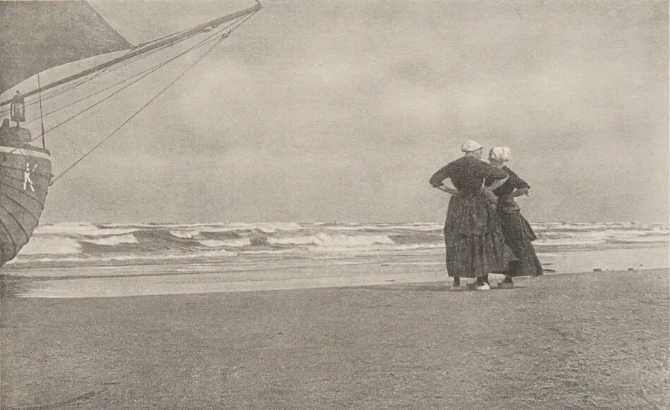 Gossip—Katwyk by Alfred Stieglitz