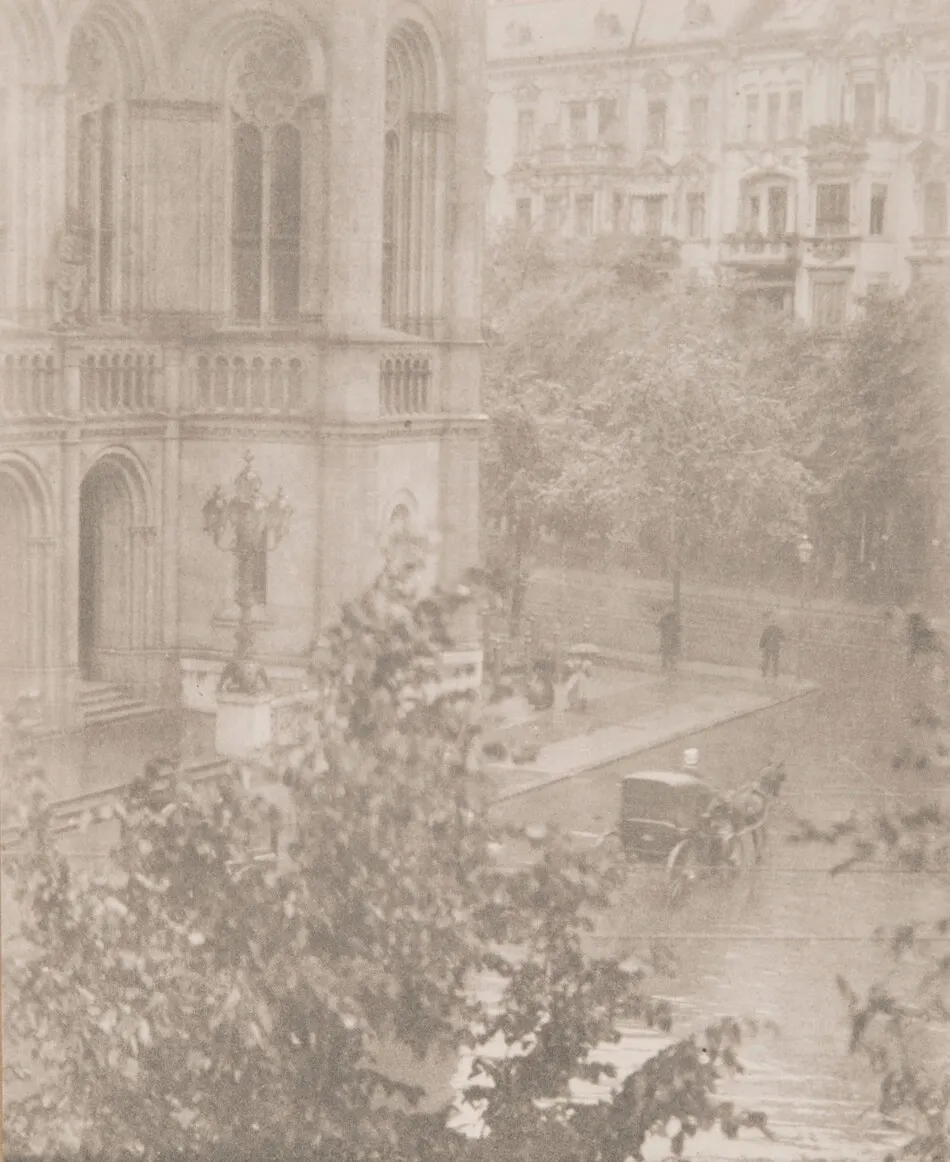 Snapshot—From My Window, Berlin by Alfred Stieglitz