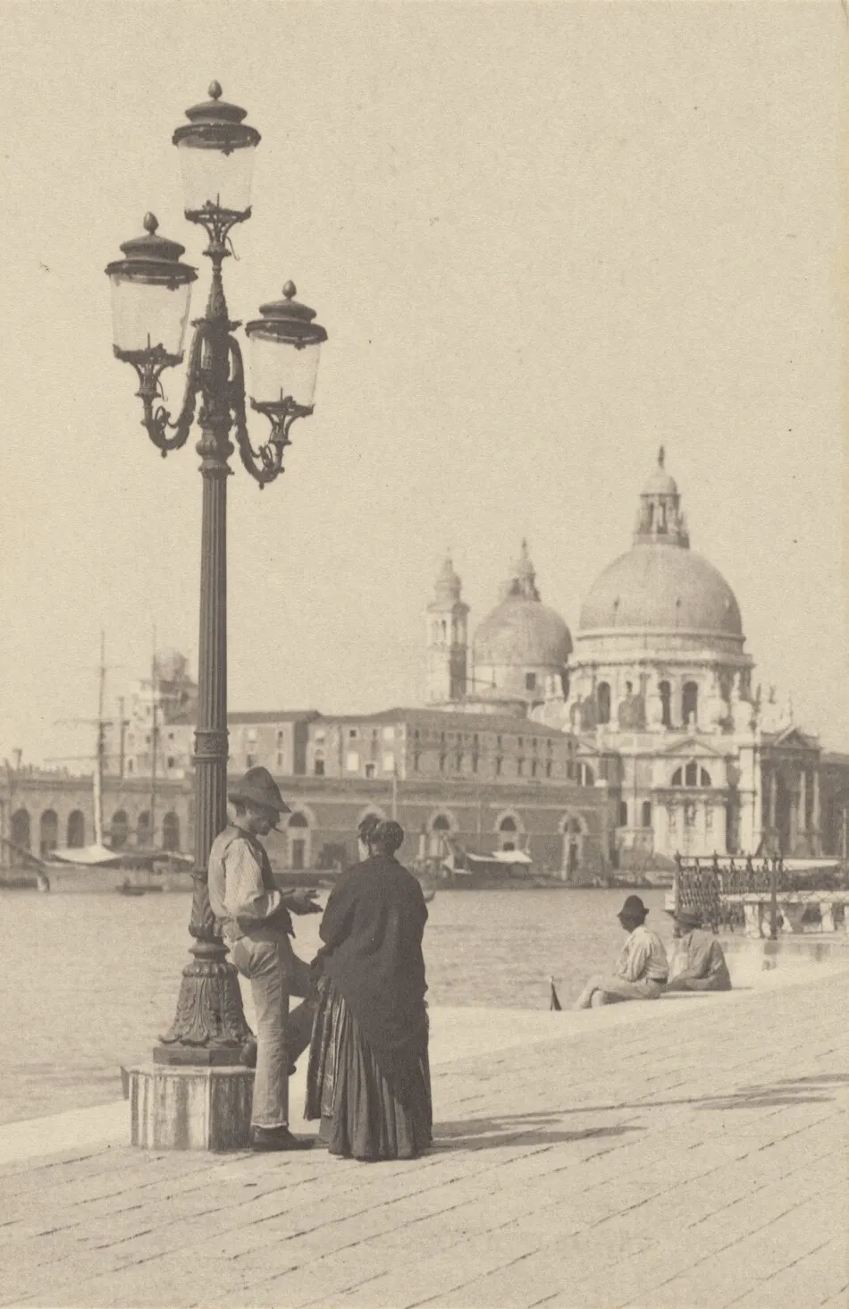 Gossip, Venice by Alfred Stieglitz