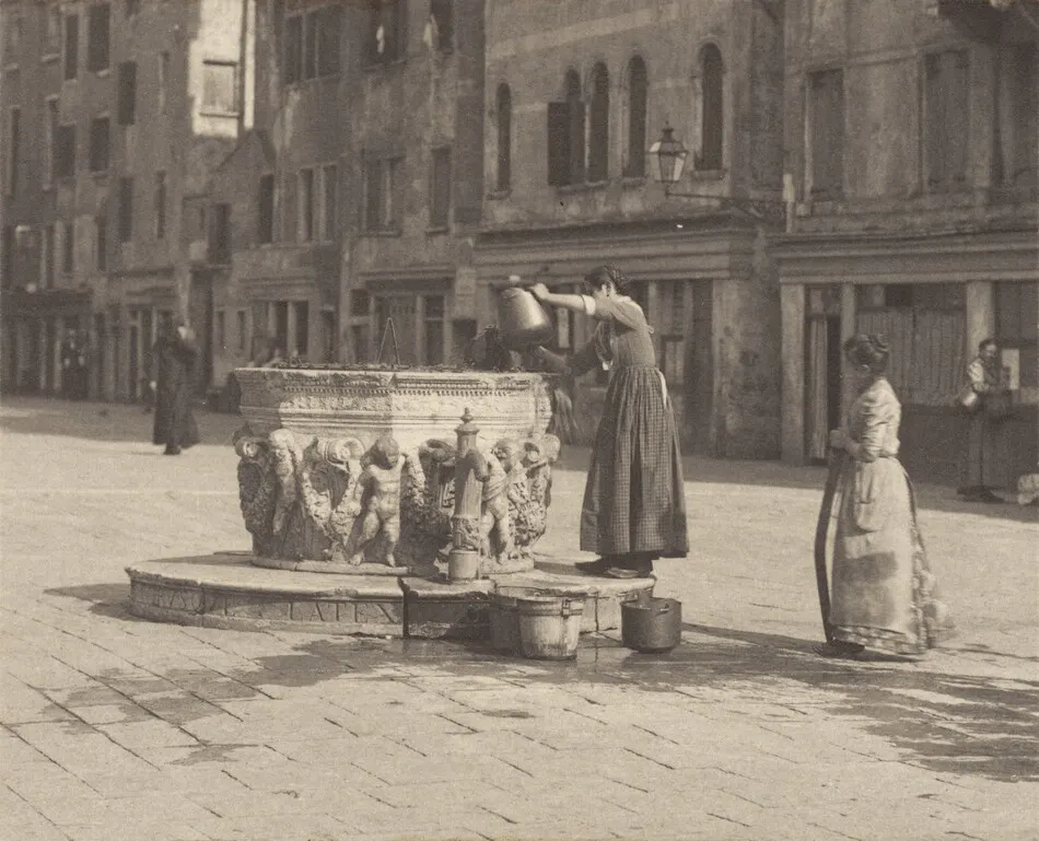 A Venetian Well by Alfred Stieglitz