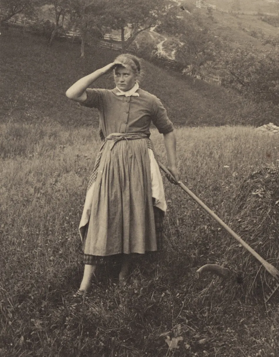 The Harvest, Mittenwald by Alfred Stieglitz