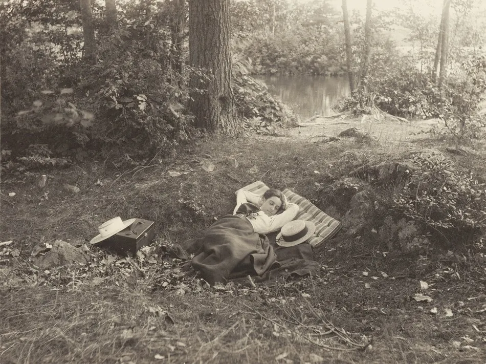 Emmy Obermeyer, Tea Island, Lake George by Alfred Stieglitz