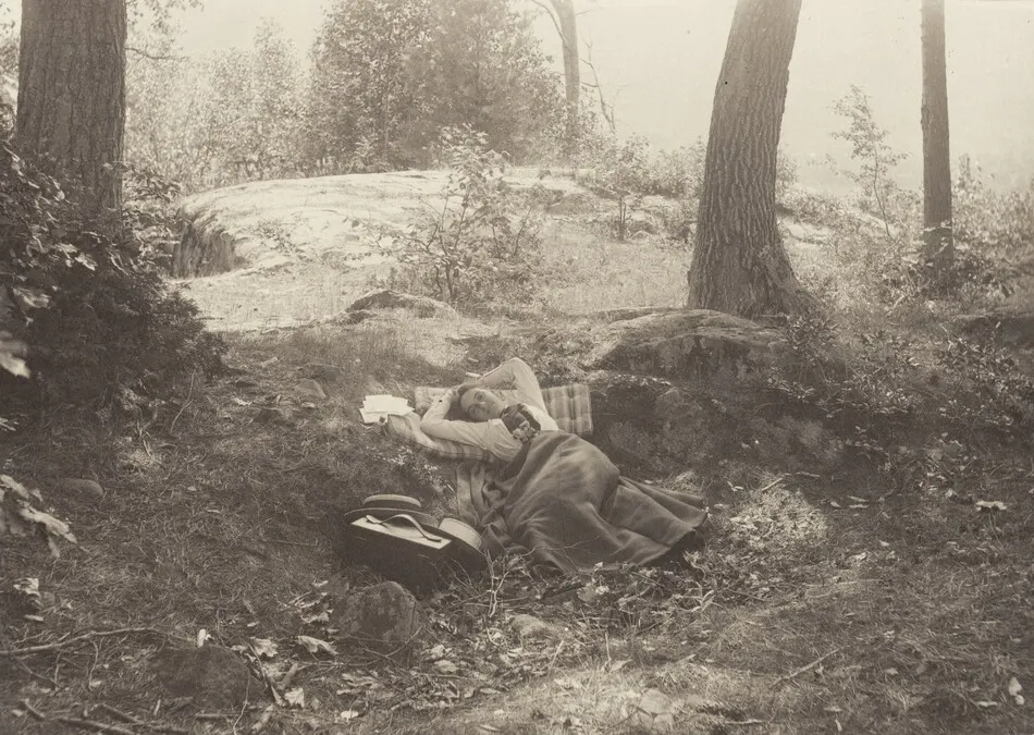 Emmy Obermeyer, Tea Island, Lake George by Alfred Stieglitz