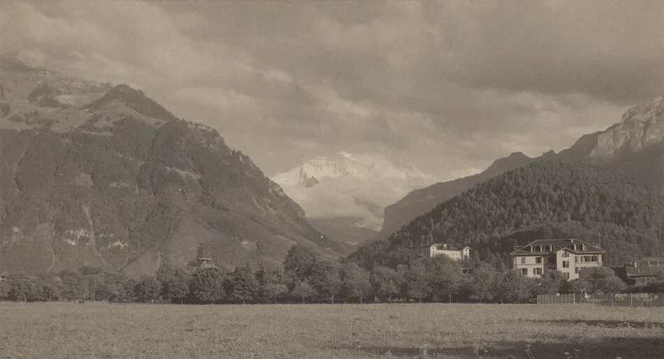 From the Höheweg, Interlaken by Alfred Stieglitz